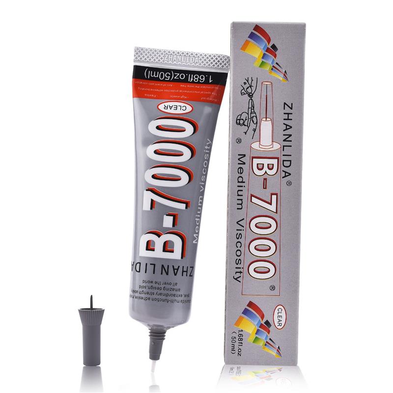 B-7000 Multifunctionele Lijm Epoxyhars Mal Diy Ambachten Glas Reparatie Punt Diamanten Sieraden Diy Lijm Gems Craft 9/15/25/50Ml