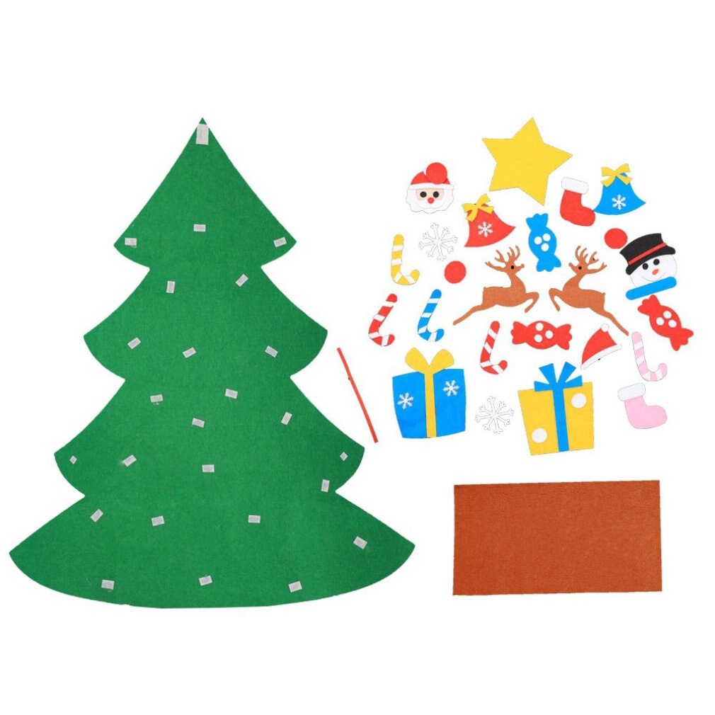 Kerstversiering Kinderen Handgemaakte Diy Stereo Kerstboom Kinderen Hanger