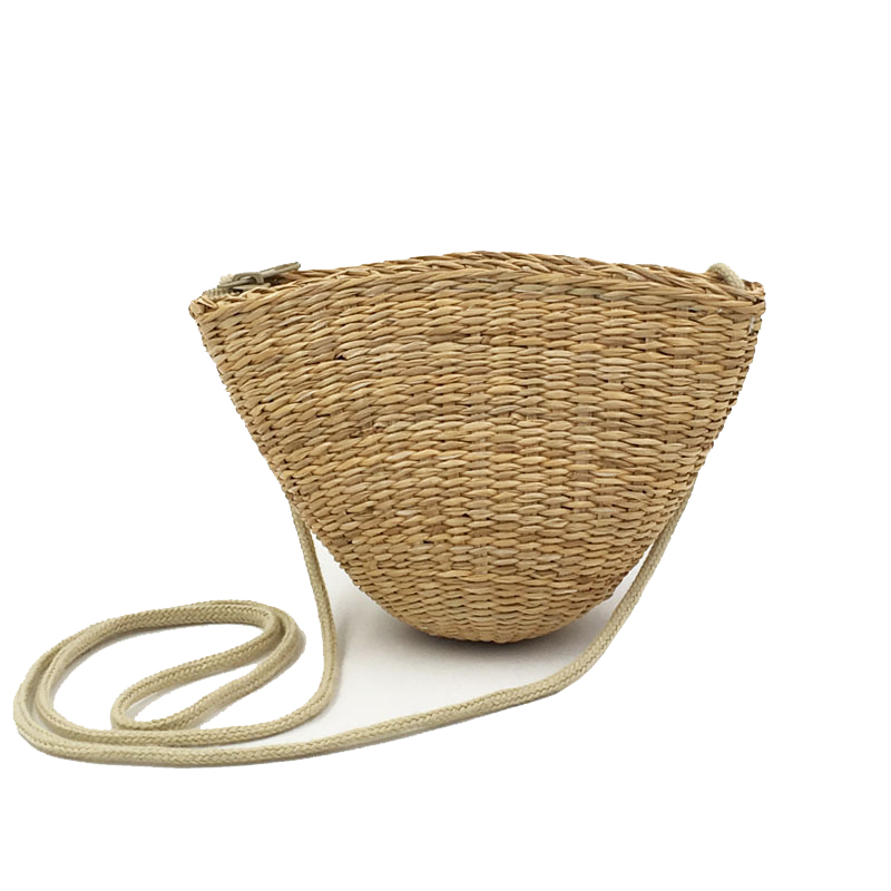 Rattan Gewebt Mini frauen Schulter Tasche handgefertigt Stroh Tasche Böhmischen Sommer Strand Tasche Mädchen Umhängetaschen Weibliche Bote Tasche: Default Title