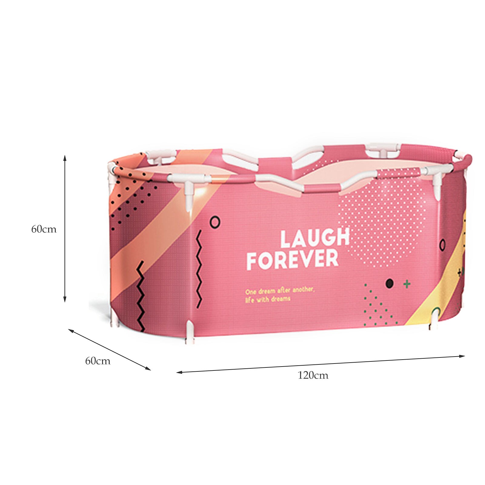 Folding Bathtub Suit Durable Comfortable Bath Skin SPA Tub Barrel Bathing Bucket Adult Household Bathroom Can Storage Bathtubs