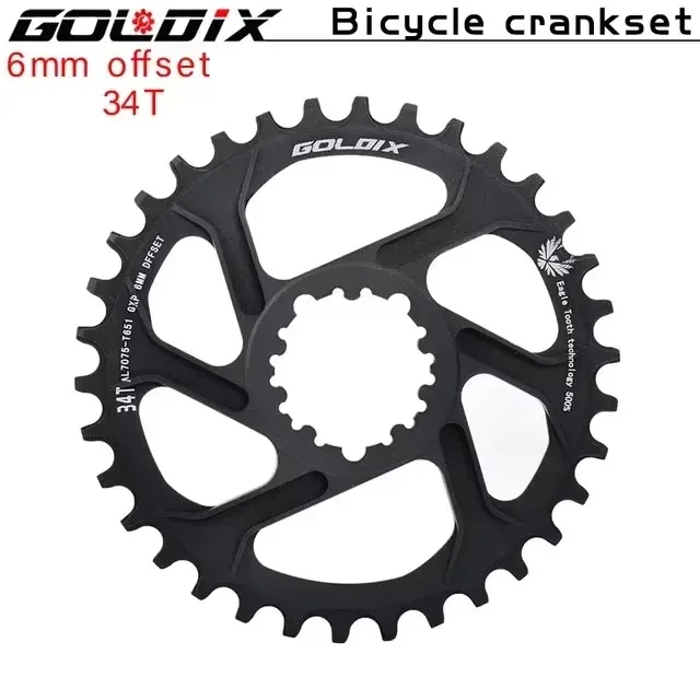 Mountainbike Kettingblad - Direct Mount 3°/6° Offset - 30T-38T Wide Narrow - voor SRAM NX XX XO Eagle: Marineblauw