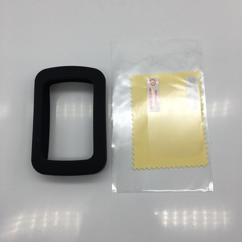 Funda de piel de Gel y funda protectora de pantalla para IGPSPORT IGS618, funda de silicona para ordenador GPS IGS618 s618 igps618: black