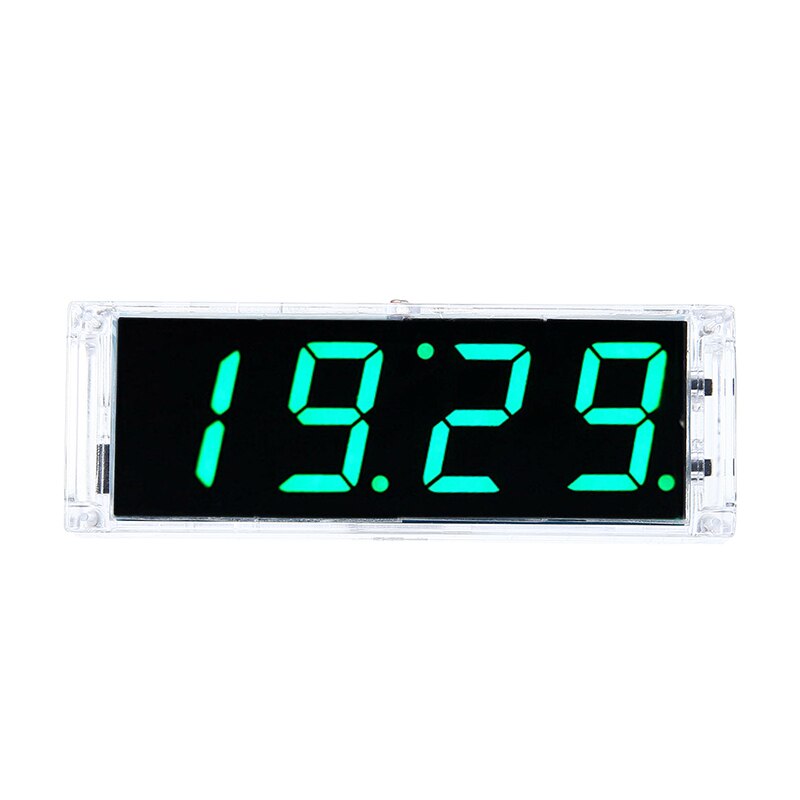 1pc Digital Tube Time Temperatiure Date Display Clock Portable Diy Dlectronic Clocks Kit