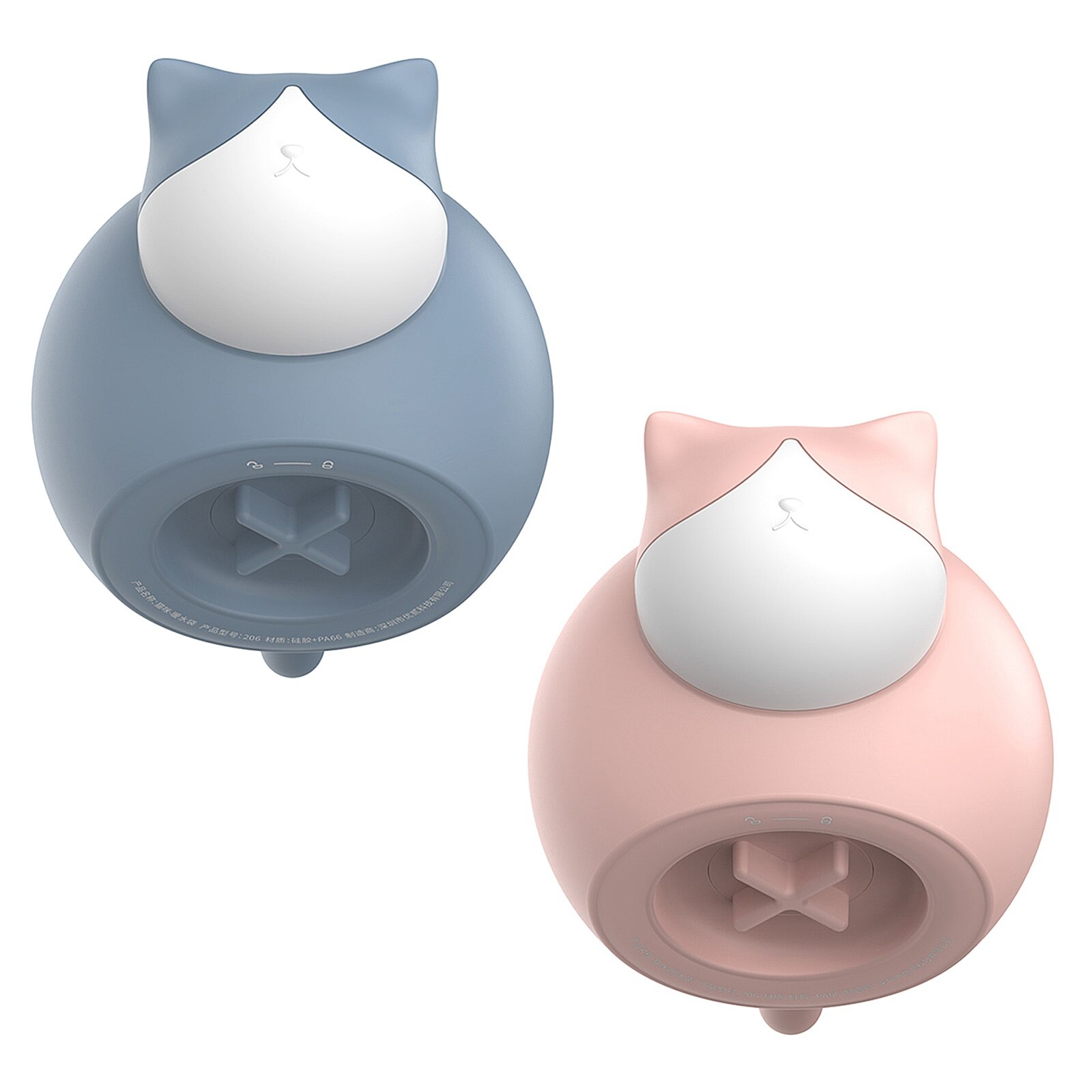 Bouteille d'eau chaude en Silicone dessin animé mignon chat refroidisseur réutilisable chauffage glace refroidissement Muscle blessure Portable chauffe-mains