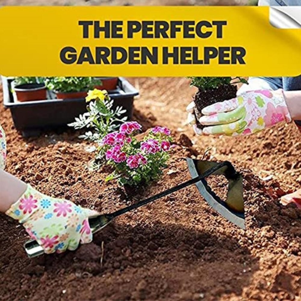 Râteau de désherbage portatif en houe creuse, plantation de légumes, ferme, jardin, Agriculture, Ranch, outils, accessoires