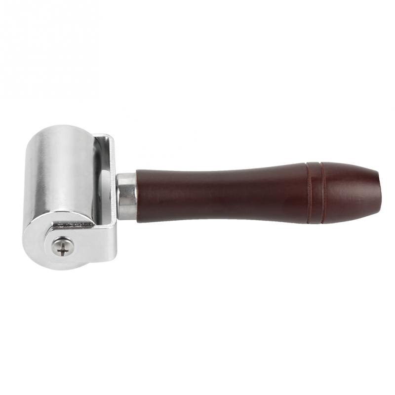 Leather Roller Glue Edges and Crease Leather Tools HandMade DIY Wood Handle Blankholder Platen Tools Leather craft Rollers