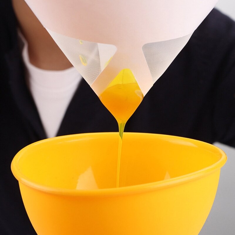 Photopolymer Resin Paper Silicone Disposable Filter 3D Printer Funnels 101Pcs
