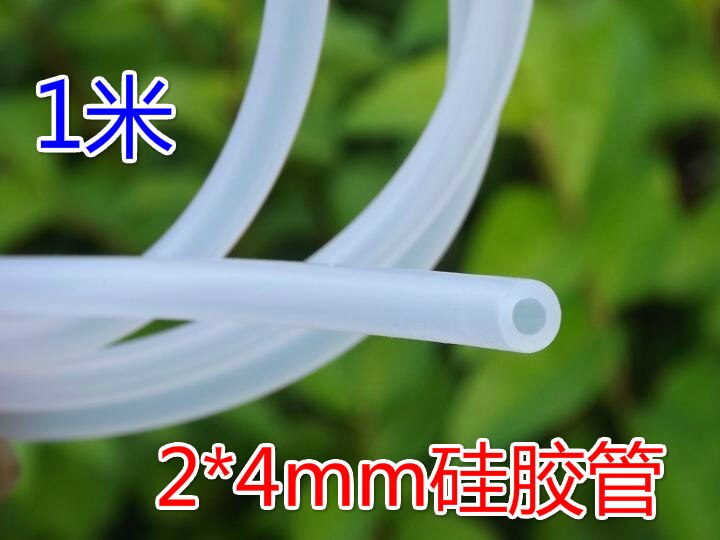 1m 2*4mm 3*5mm 4*6mm silicone tube miniature trachea
