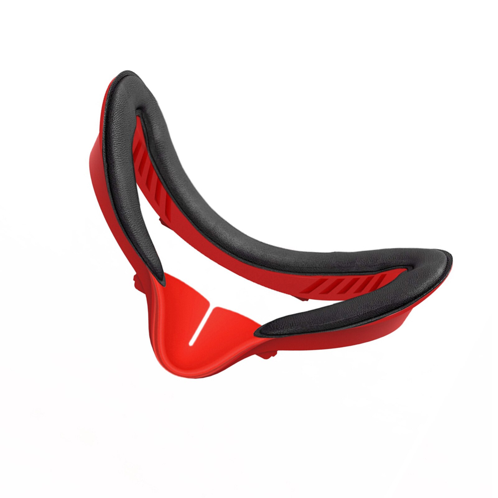 Vr Accessoires Eye Mask Cover Voor Oculus Quest 2 Vr Bril Licht Blokkeren Zachte Pu Lederen Gezicht Eye Cover Pad met Vr Lens Cover: Red
