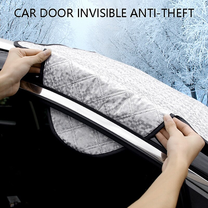 Windshield Snow & Ice Cover, Waterproof, Sun Protection for All Cars, Trucks, SUVs, MPVs, with ne