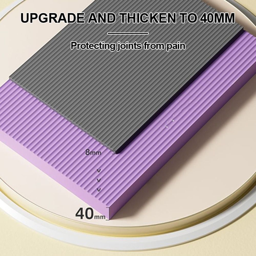Sports NBR NBR Balance Pad Purple Black High Density Yoga Mat Support Balance Pad