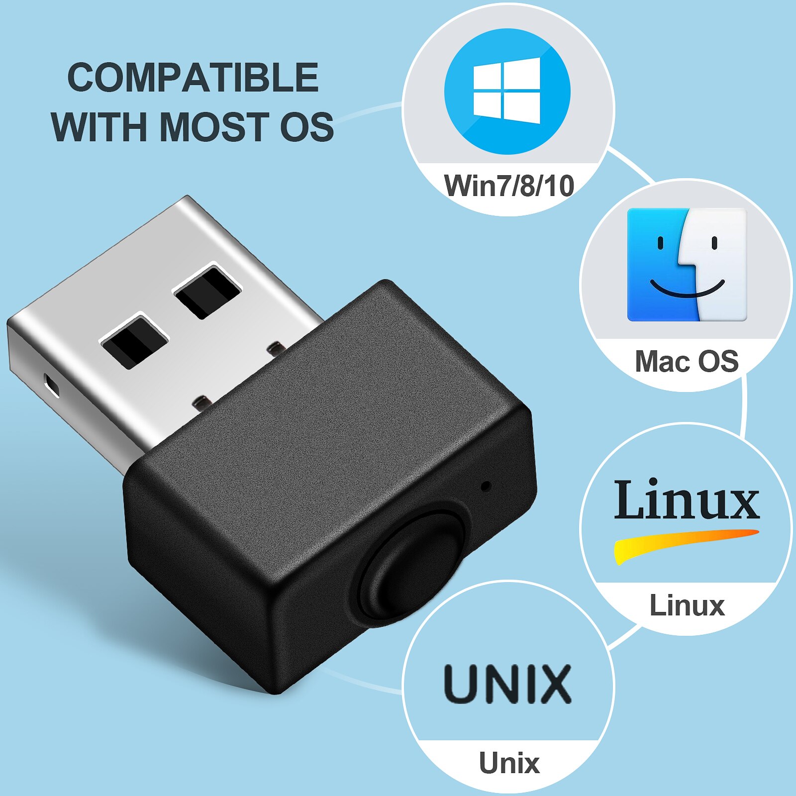 Mini Muis Jiggler Usb Muis Mover Plug-En-Play Ondersteunt Multi-Track Simuleren Muis Beweging Te Voorkomen slaapstand