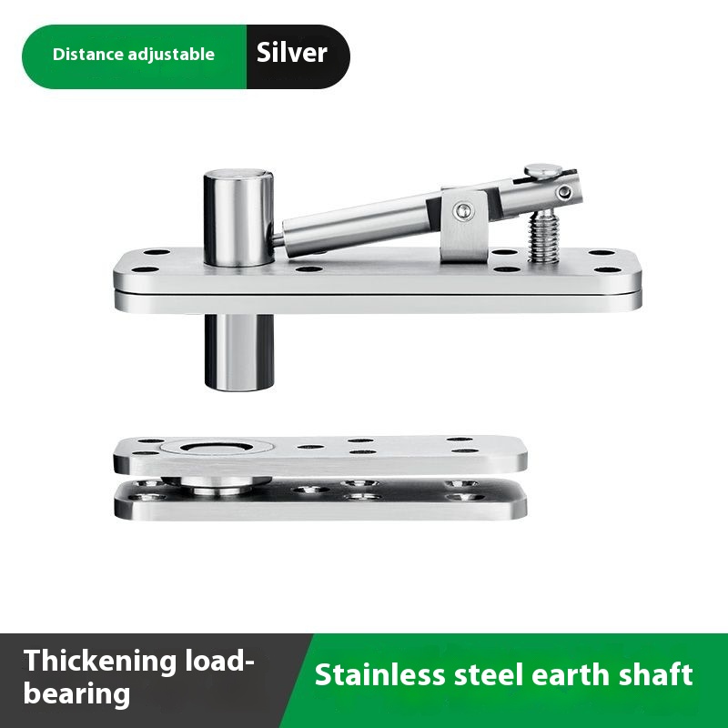 Stainless Steel Rotating Axis Sky Axis Wooden Door Hinge Invisible Door Up And Down Secret Door Hinge Door