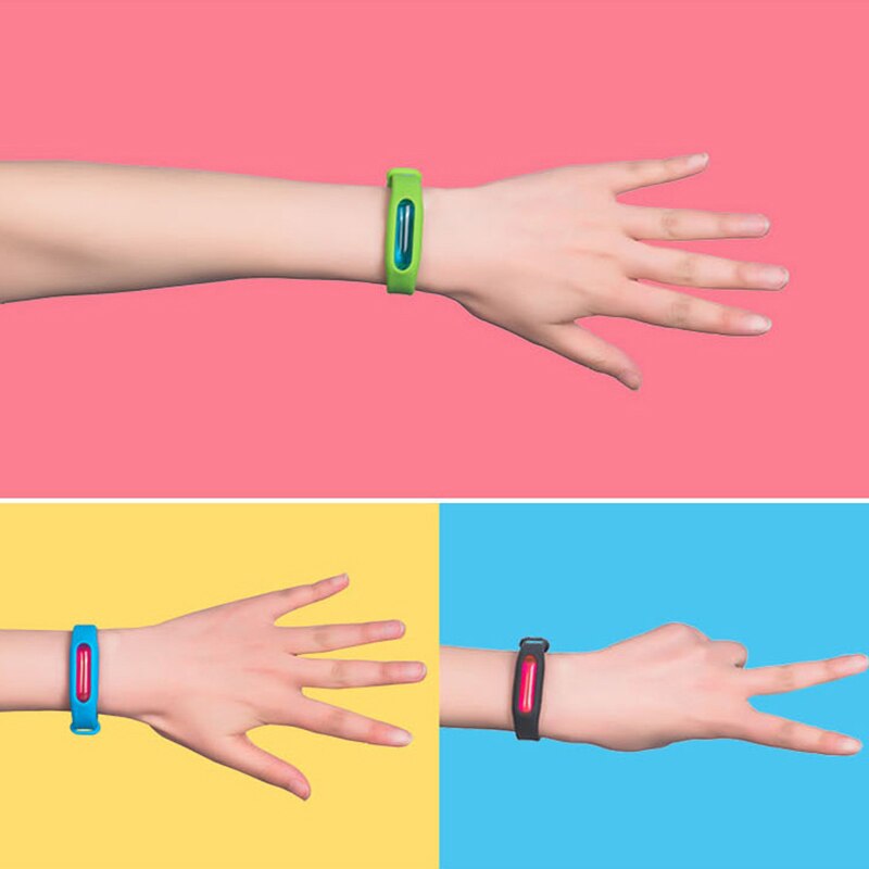 Bracelet Anti moustique répulsif Bracelet bandes voyage Mozzie insecte Anti moustique Capsule antiparasitaire insectes insectes contrôle moustique