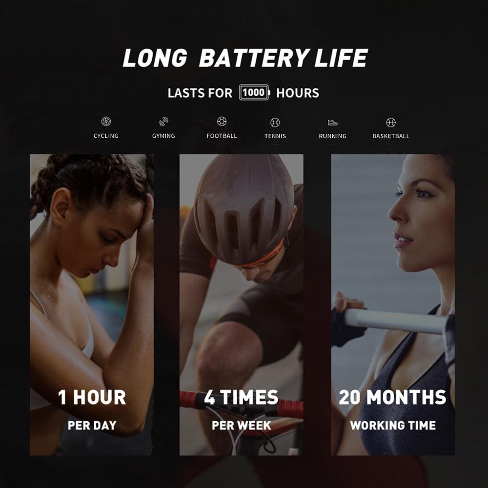 Dual-Mode Heart Rate Belt Ant Wireless Chest Strap Heartbeat Monitoring Sensor Cycling Fitness Running Heart Rate Belt