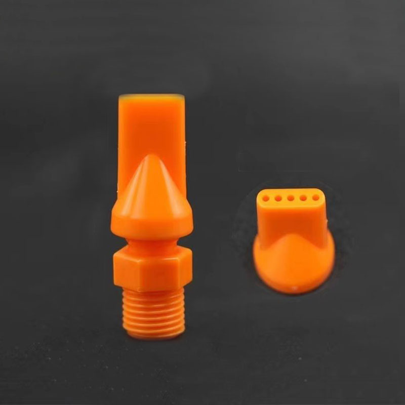 Buse de soufflage d'air en plastique ABS, filetage Béventuelles T, jet de vent, 1/4": Bleu marine