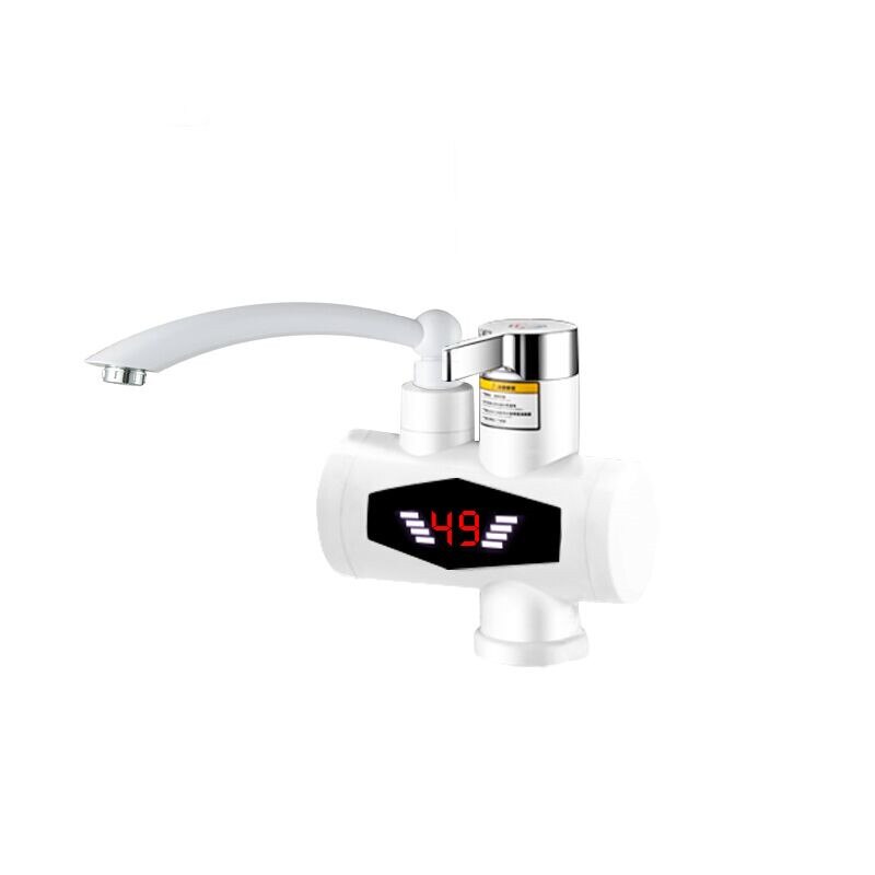 Rx -015-6x,3000w instant 360 ° draaibare elektrische kraan warmwaterboiler roestvrij staal onder instroom led display: Recept -015-6x