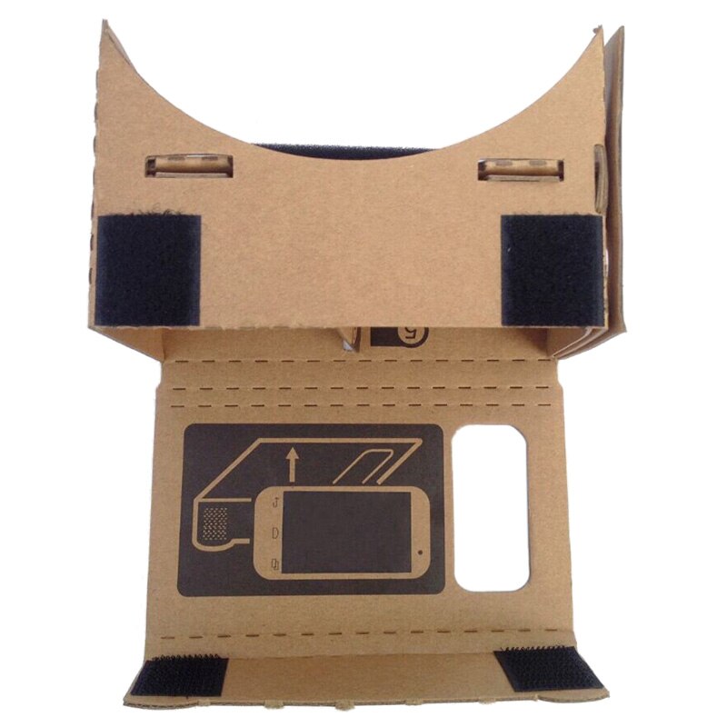 6 inch DIY 3D VR Virtual Reality Glasses Hardboard For Google Cardboard