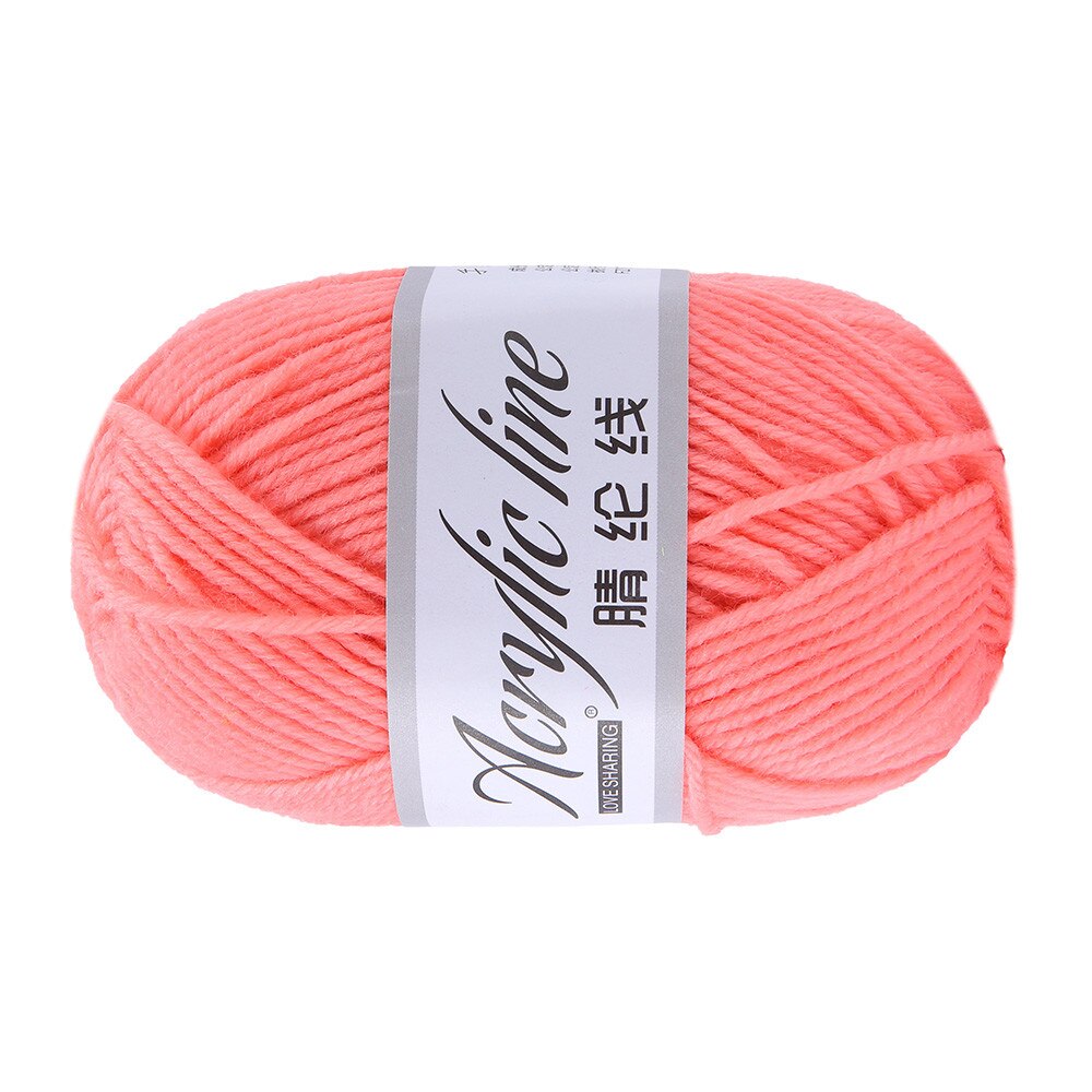 DIY Hand Kniting Cotton Yarn 1PC 50g Chunky Wool Roving Scarf Knit Wool Yarn Thickness Warm Hat Household 0110#30: I