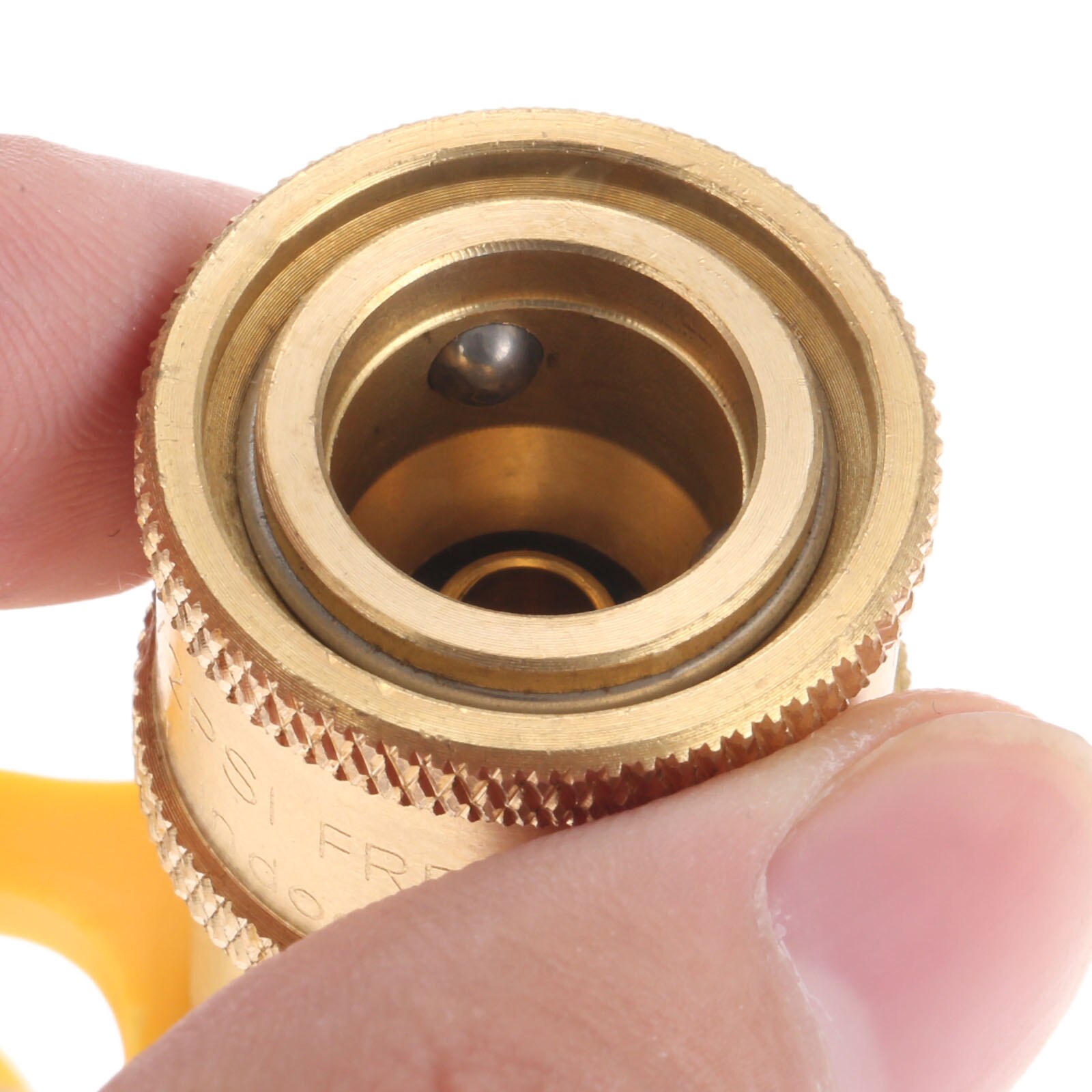 1/4inch RV Propane Quick Connect 2-way Y Splitter Adapter RV Trailer Heavy-duty Solid Brass Hose Joint Motorhome Tabletop Grill