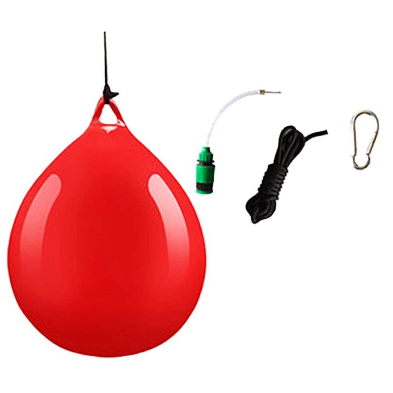 1 Uds bolsa pesada de agua con gancho de inyector de agua bolsa pesada bolsa de perforación de agua para el hogar colgando boxeo: Default Title