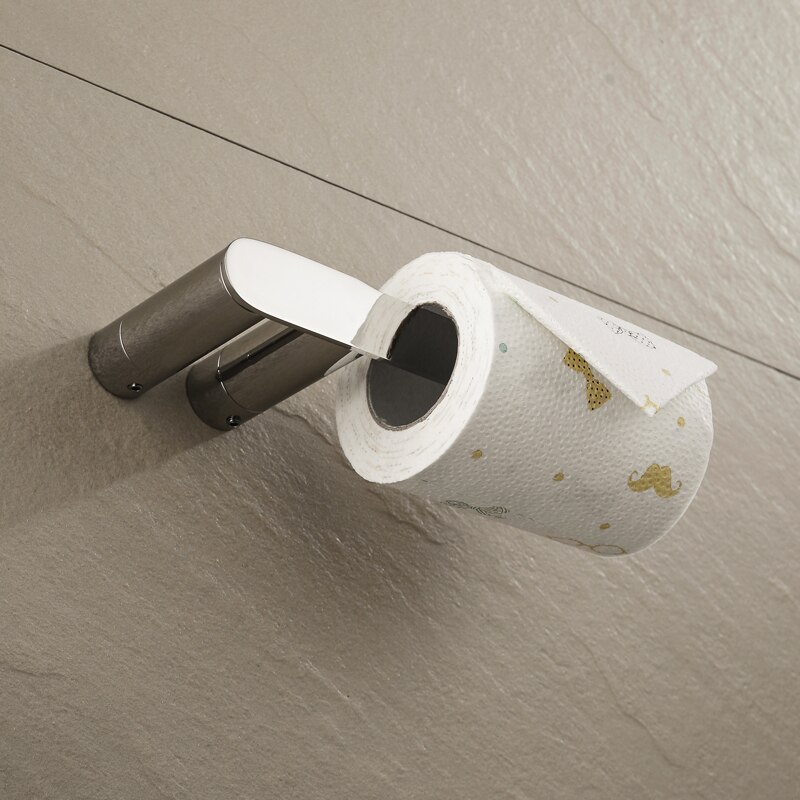 Wall Mounted Toiletrolhouder Tissue Papier Houder Wc Roll Papier Hanger Plank Voor Badkamer Accessoires