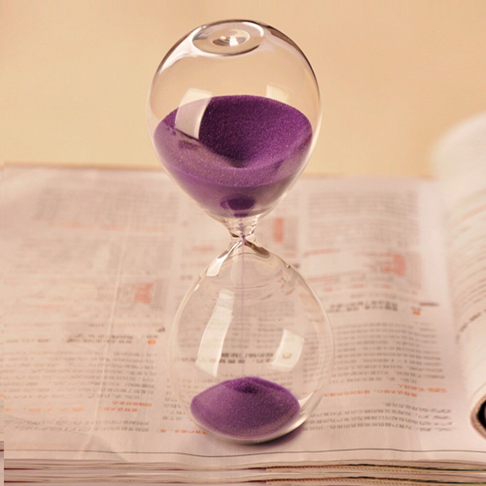 Minutes Mini Hourglass Sandglass Sand Clock Sand Timer (Blue)