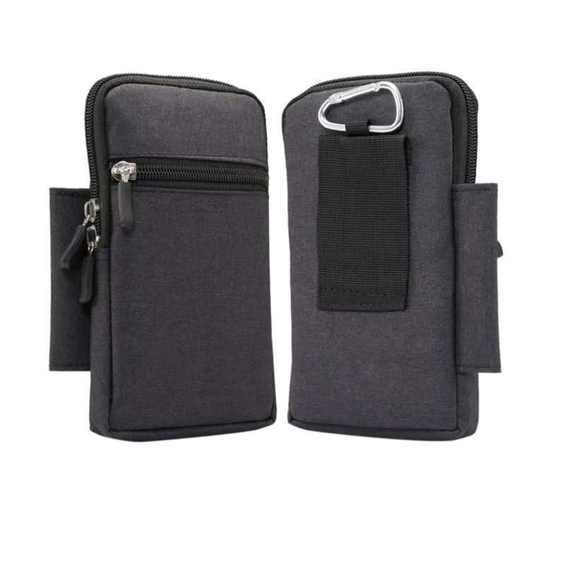 Cowboy Tuch Telefon Pouch Gürtel Clip Tasche für Samsung iphone Huawei Xiaomi Fall mit Stift Halter Taille Tasche Outdoor-Sport telefon Abdeckung