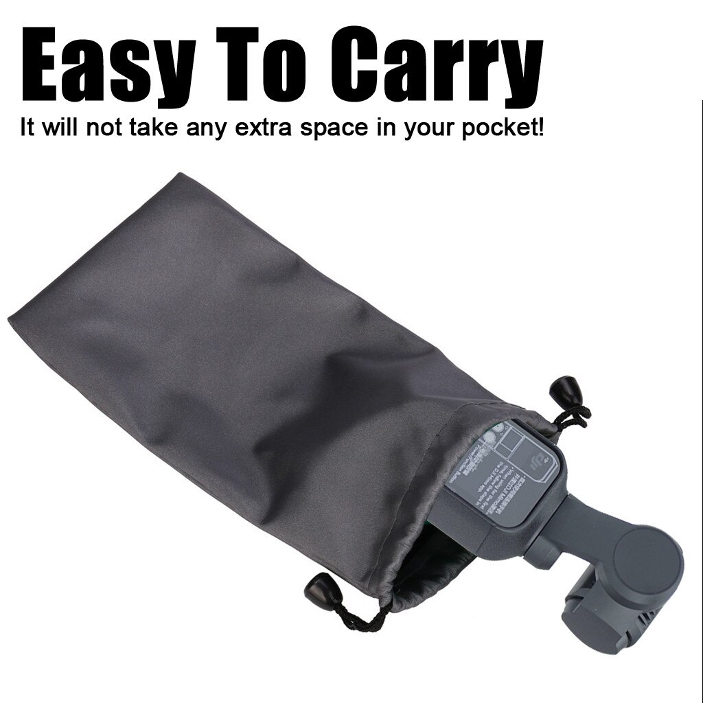 Waterproof Bag Carrying Bag Storage Bag+1pc Cleaning Cloth for DJI OSMO POCKET p45