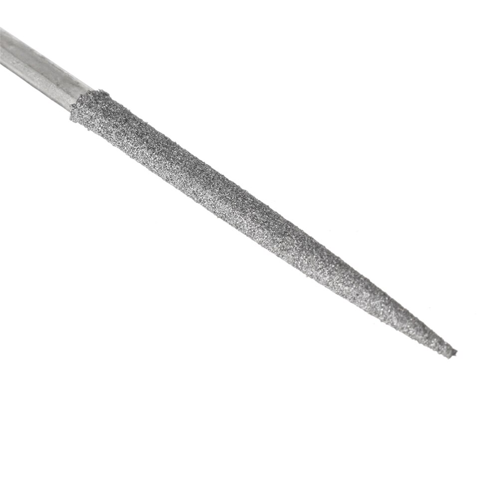5/10 stk diamant udskæringsværktøj 140mm polering metal glas sten træ håndværk nål fil sæt sten smykker metal udskæring værktøj