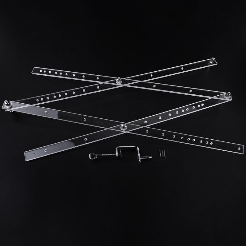 50cm Scale Excellent Folding Ruler Artist Pantograph Copy Rluers Draw Enlarger Reducer Tool for Office School Drawing