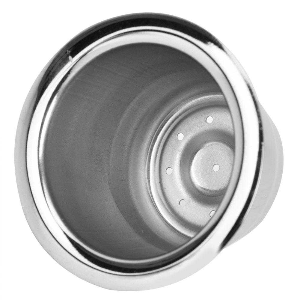 Cuillère à capsules de café en métal inoxydable rechargeable cuillère à capsules de café Nespresso réutilisable avec Clips inviolable pour Capsule Nespresso