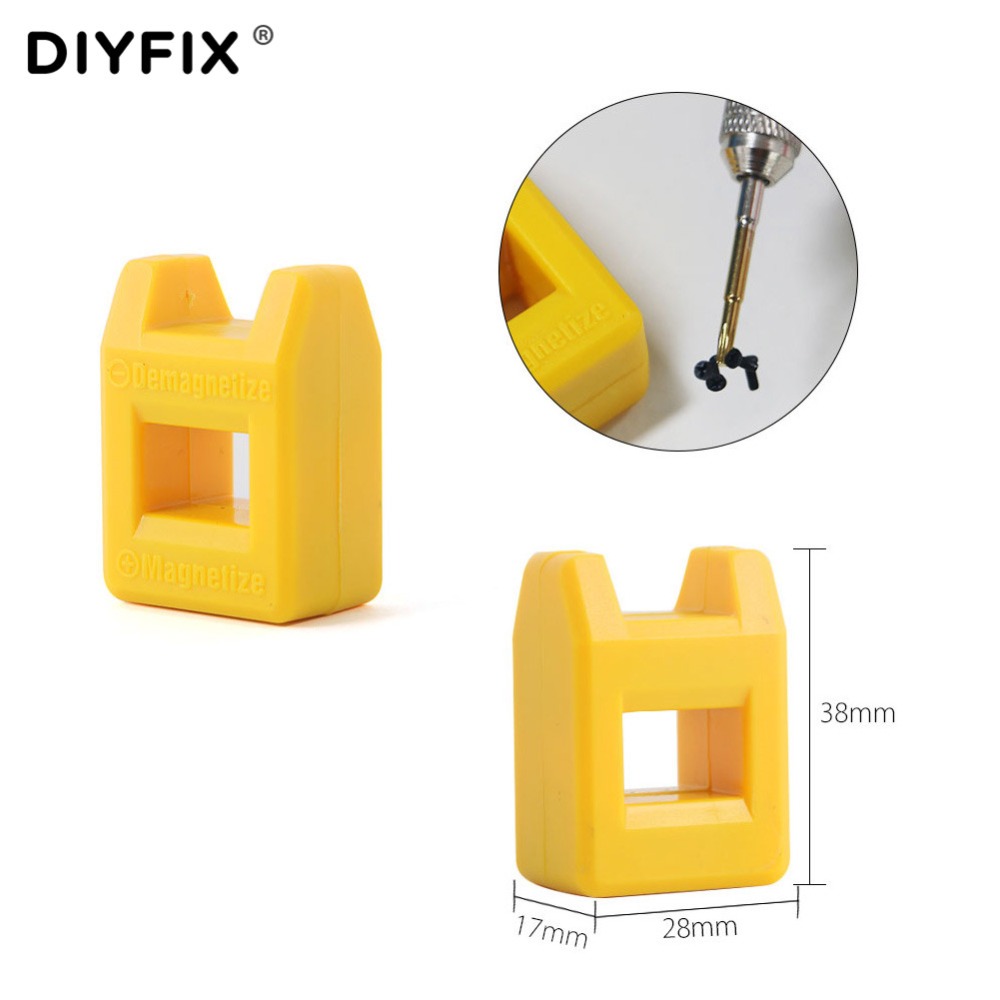 DIYFIX Telefon Reparatur Werkzeug Bausatz Schraubendreher-einstellen für iPhone X 8 7 6 s 6 Mini Magnetiseur Entmagnetisierer Zerlegen Öffnungs Bausätze