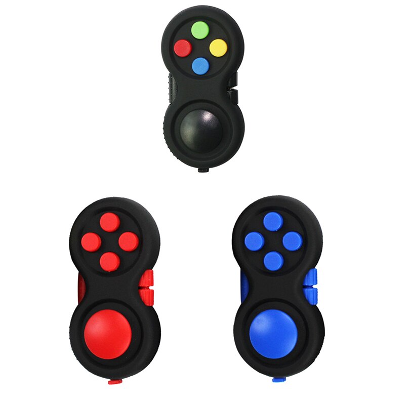 ZK60 Antistress Toy Fidget Pad Stress Relief Squeeze Fun Hand Interactive Toy Office Birthday for Adults Children Kids: three-E