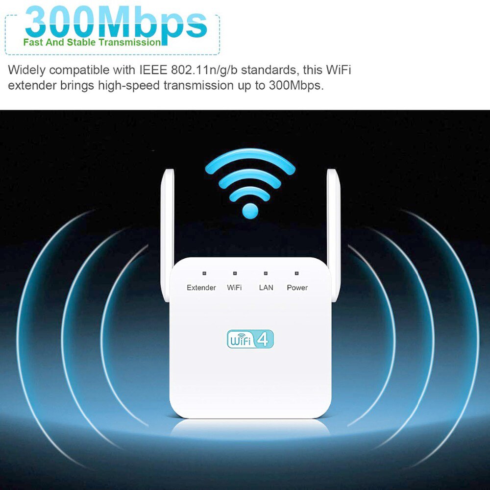 5 ghz wifi-repeater, draadloze wifi-extender, 300 mbps wifi-versterker, 802.11n wifi-signaalversterkers met groot bereik, 2.4g wifi-repeaters