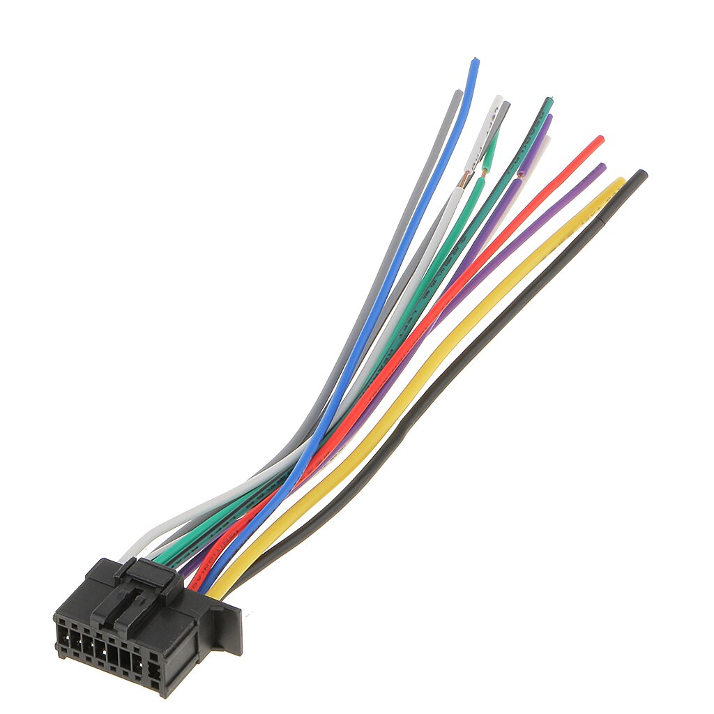Arnés de cables estéreo para Radio de coche, 16 Pines, 16cm, para Pioneer 2350