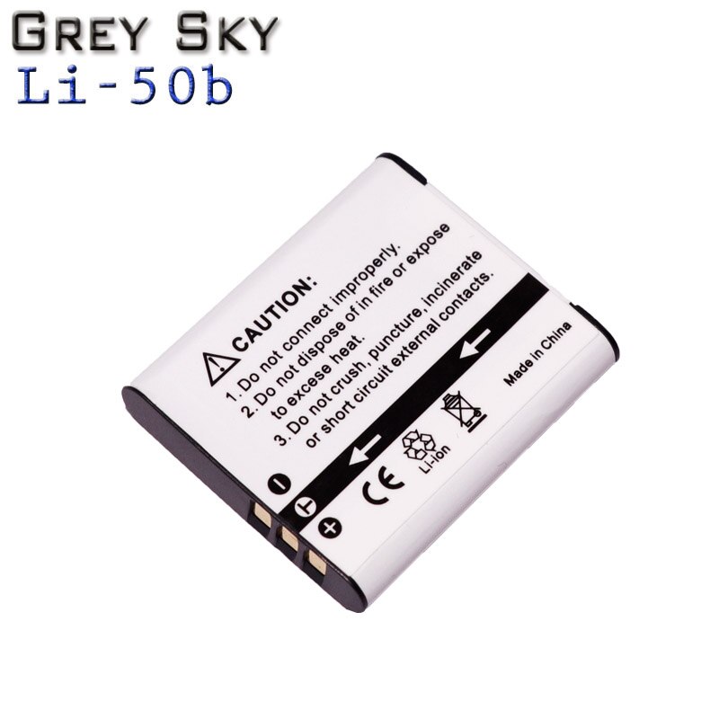 Batería de Li-50B LI50B li 50B 3 x D-LI92 + cargador de 3 ranuras para OLYMPUS SP 810 800UZ u6010 u6020 u9010 SZ14 SZ16 D755 u1010 SZ30 SZ20