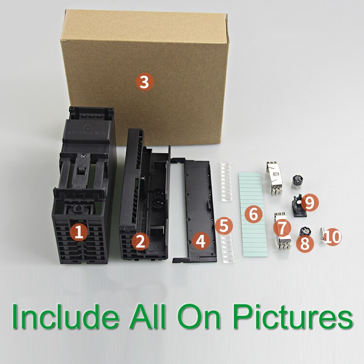 6ES7321-1BH10-0AA0 PLC Shell Case Voor SIMATIC S7-300 20 Pins Panel Reparatie, Beschikbaar & Hoogwaardige Vervangende Producten