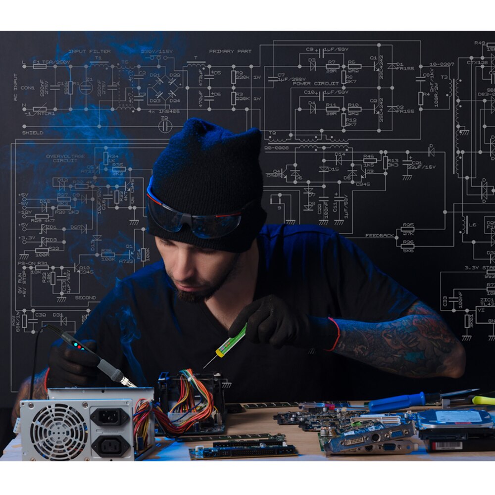 60W Constant Electric soldering iron temperature adjustable Welding Solder iron rework station soldering iron accessories 220V