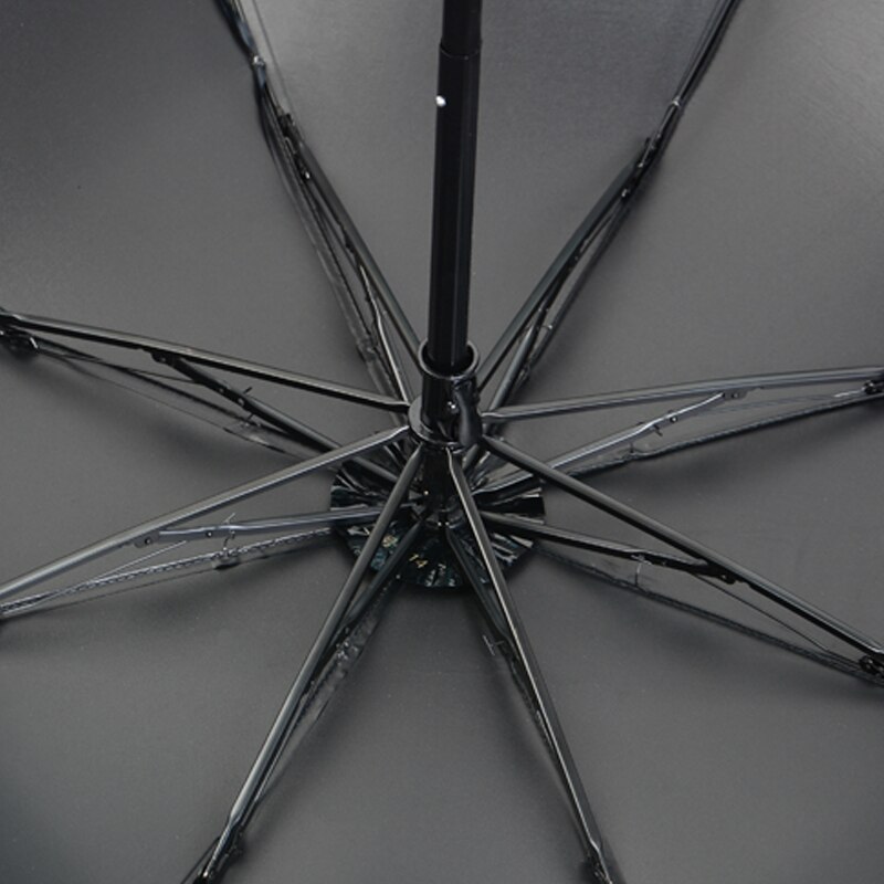 Fasion powłoka z tworzywa sztucznego deszcz słońce ABS guma antypoślizgowy uchwyt antypoślizgowy małe parasole deszcz kobiety wodoodporny parasol wygodne dziewczyny podróż