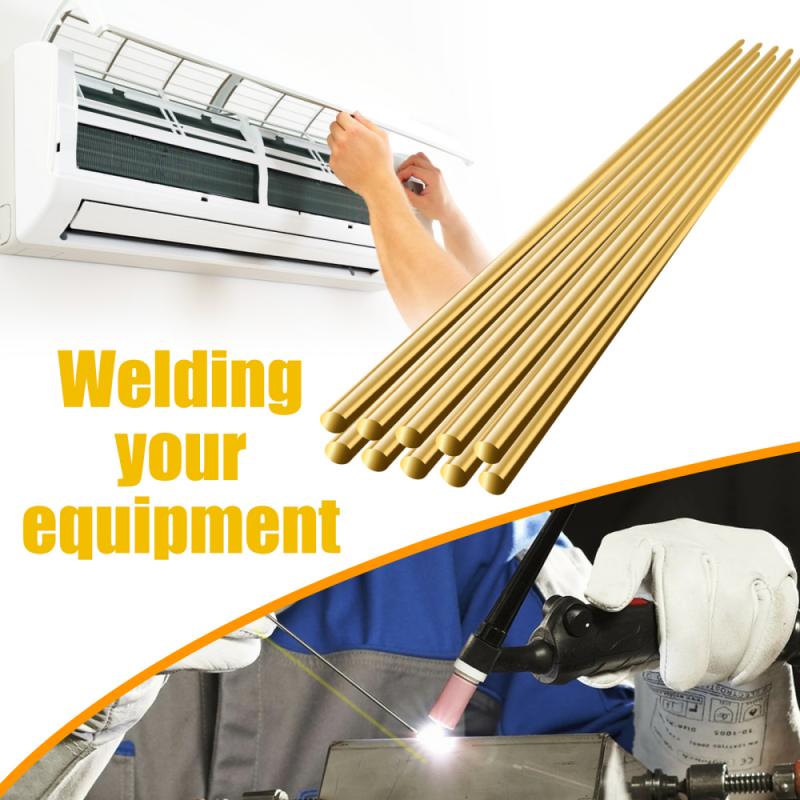 10pcs Copper Electrode Stainless Steel Air Conditioner Refrigerator Welding Electrode Low Temperature Electrode