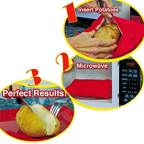 Keuken Gadgets Handig Magnetron Potato Cooker Bag Herbruikbare Wasbare Aardappel Bakken Pouch Cocina Accesorios Gereedschap