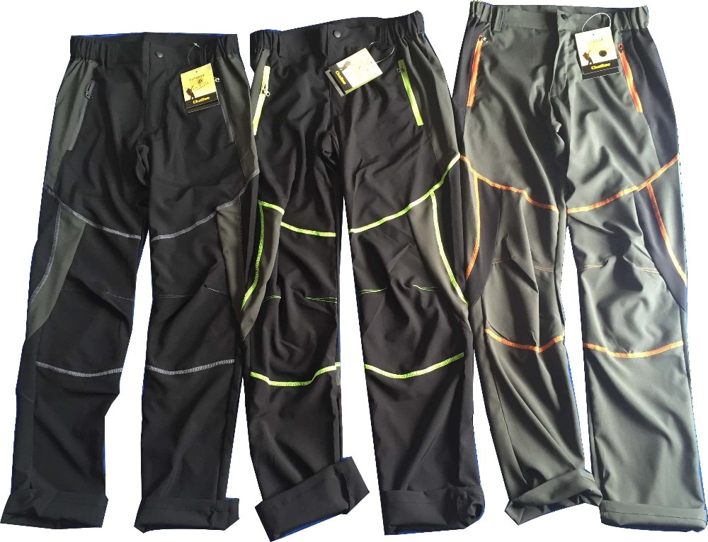 Man Zomer Vissen Fietsen Broek Trekking Reizen Wandelen Broek Mannen Outdoor Anti-Uv Ademend Broek Camping S-3XL