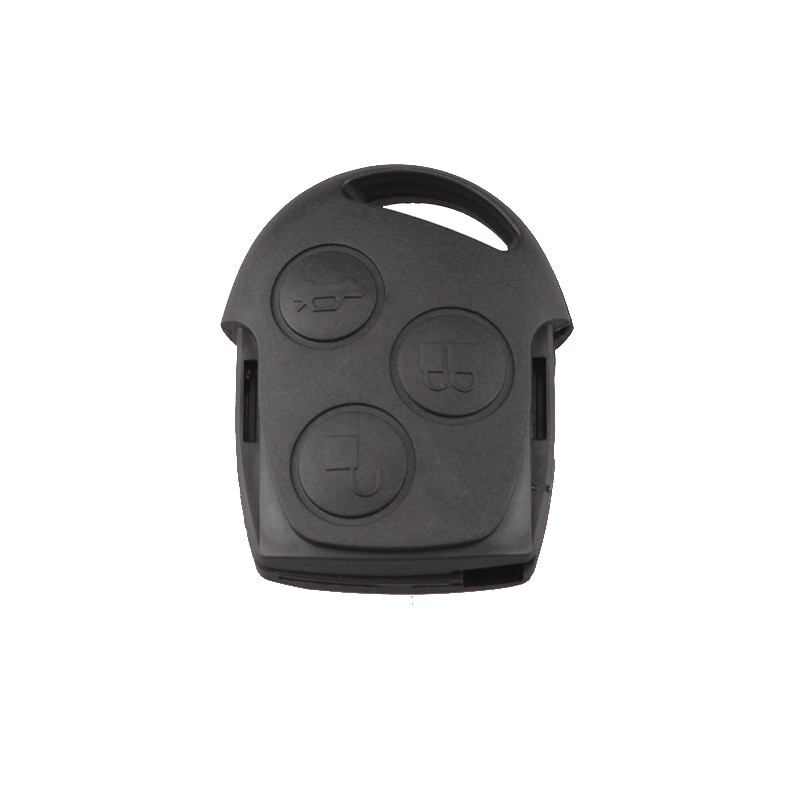 3 Knoppen Afstandsbediening Sleutel Fob 433Mhz Voor Ford Focus Fiesta Mondeo Galaxy C-Max S-Max Focus auto Auto Vervangende Onderdelen Geen Blade