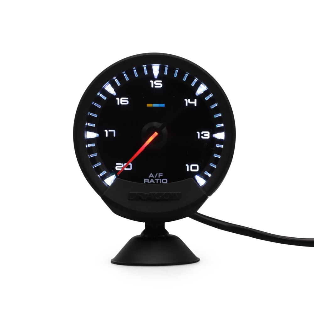 2.5" 60mm Car Gauge LED Digital Display Voltmeter Voltage Oil Temp Oil Press Watertemp Fuel Pressure Tachometer Boost PSI: Air Fuel