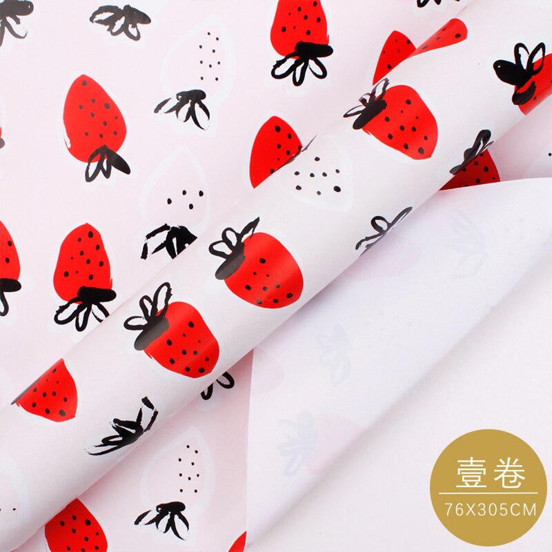 76X305Cm Inpakpapier Geschenkdoos Artware Verpakking Materiaal Kinderen Verjaardag Voor Festival Partywrapping Decor Supplies: N   73x305cm