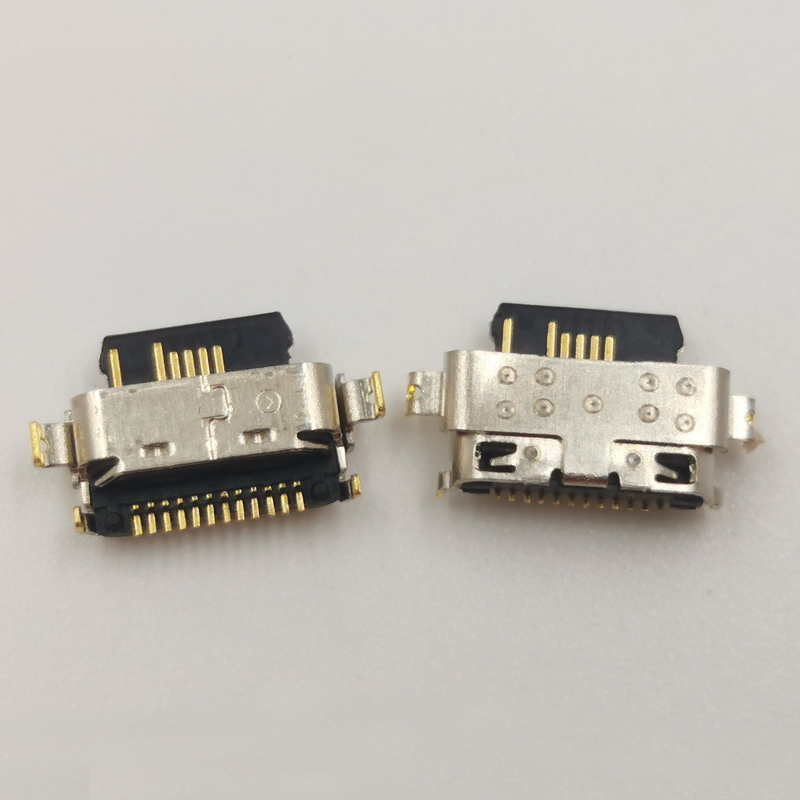 50Pcs Usb Charger Poort Opladen Plug Dock Connector Voor Alcatel 3X 5061 Ot 5061U 5061A 5048 5048A 5 5086 5086Y Type C