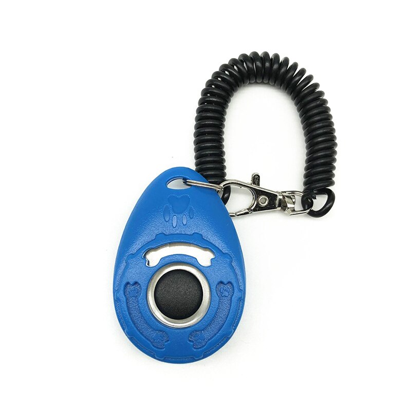 Hondenklikkerspeelgoed, huisdiertraining clickers, gehoorzaamheidstraining hondentrainer, duurzaam,  p7- ding: Lichtblauw