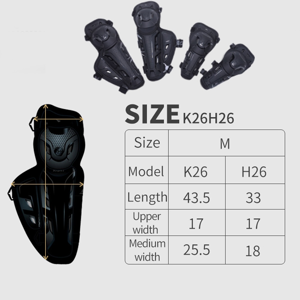 Scoyco Motorcycle Knee Pads Motocross Off-road Knee Guard Protective Gear Wearable Motocross Elbow Pads+Knee Pads Four Seasons