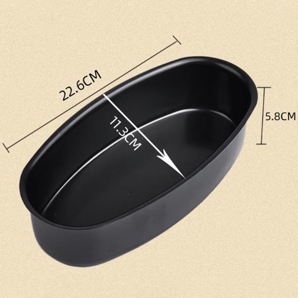 Bakeware Baking Cake Pan Tool Aluminum Alloy Black Toast Cooking Home Mold